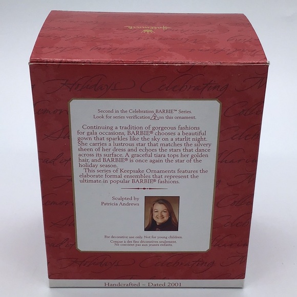 Hallmark Celebration Barbie Ornament - Picture 5 of 6